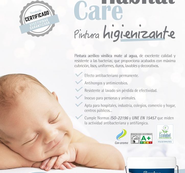 PINTURA HIGIENIZANTE HABITAT CARE