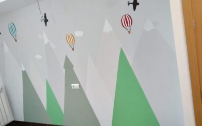 PINTAR UN MURAL INFANTIL