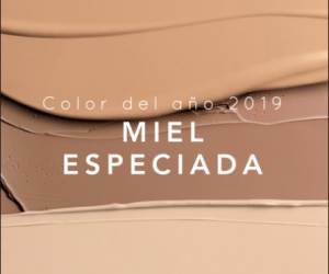COLOR DEL AÑO 2019: MIEL ESPECIADA