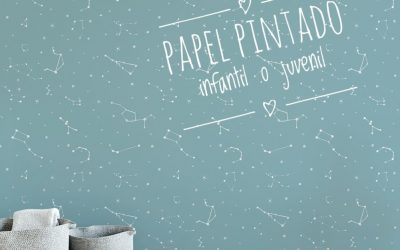 PAPEL PINTADO PARA HABITACIÓN INFANTIL O JUVENIL